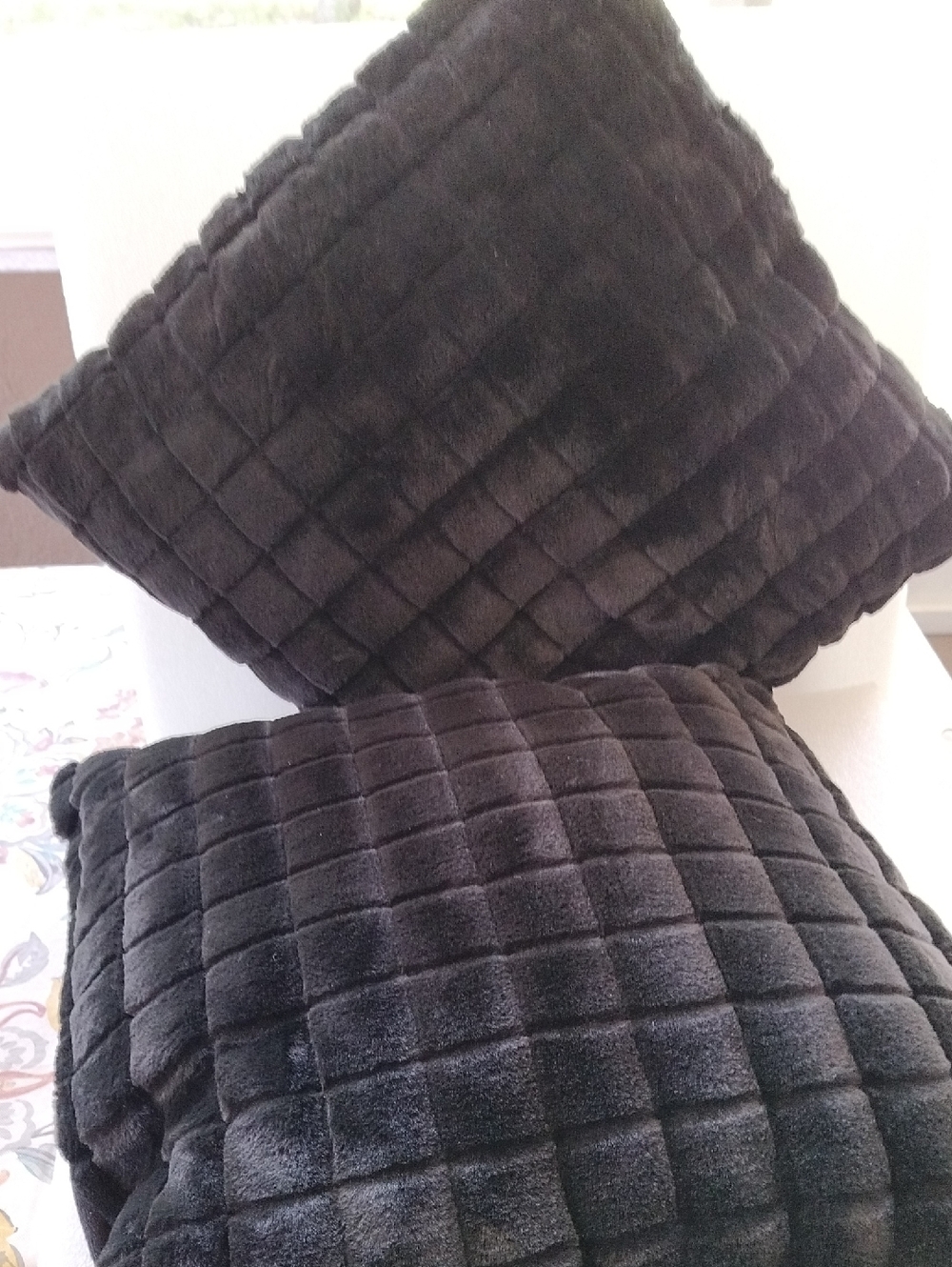 Black Soft Pillows 2